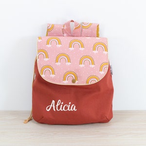 Sac à Dos personnalisé Toile Maternelle Enfant Personnalisé avec prénom