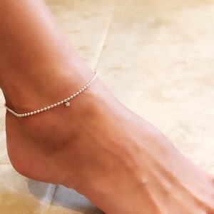 Baby star silver ball bracelet&anklet/Silver bracelet/heart bracelet/ankle bracelet