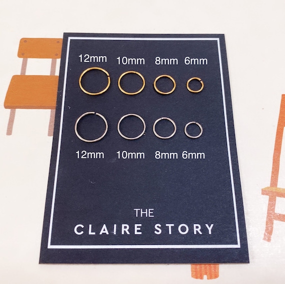 Surgical steel nose rings deals claire's