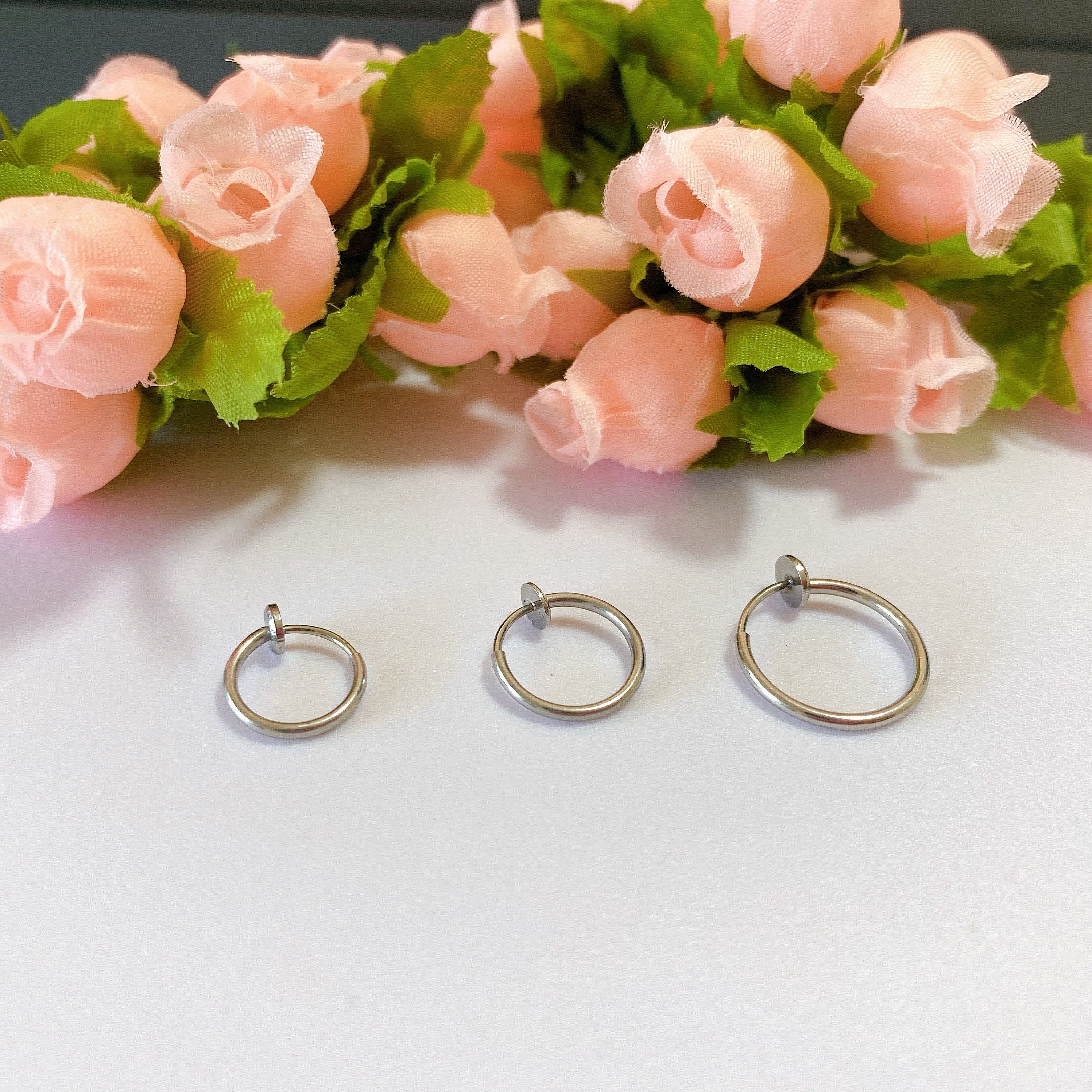 fake c clip lip and nose rings Stud The designs are modern and truly distinct C Clip Lip Piercing Fake