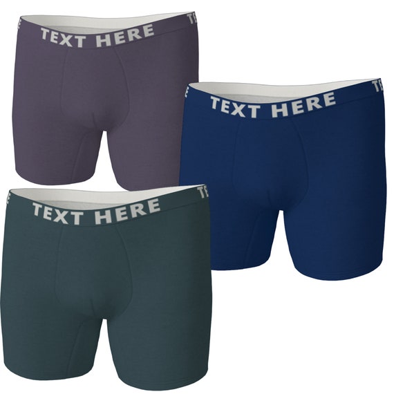 custom boxer briefs waistband