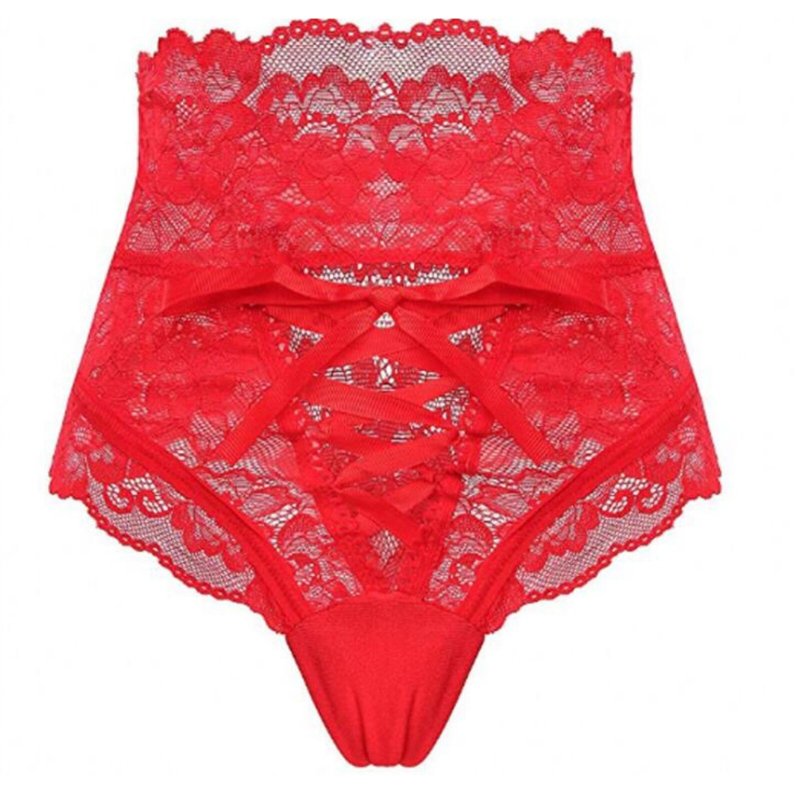 culotte in pizzo vita alta