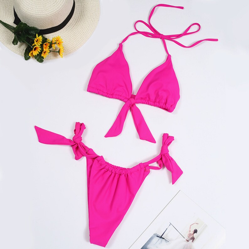 Sexy Bikini Sets Split Swimsuit Women Multicolor Bikini Etsy