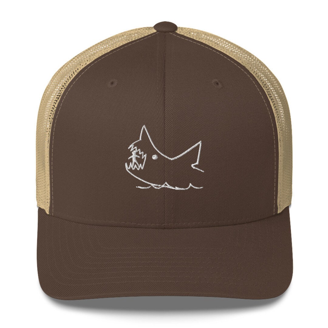 JAWS Quints Chalkboard Shark Trucker Cap Etsy