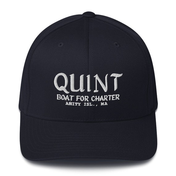 JAWS Inspired Baseball Cap Quint Boat 