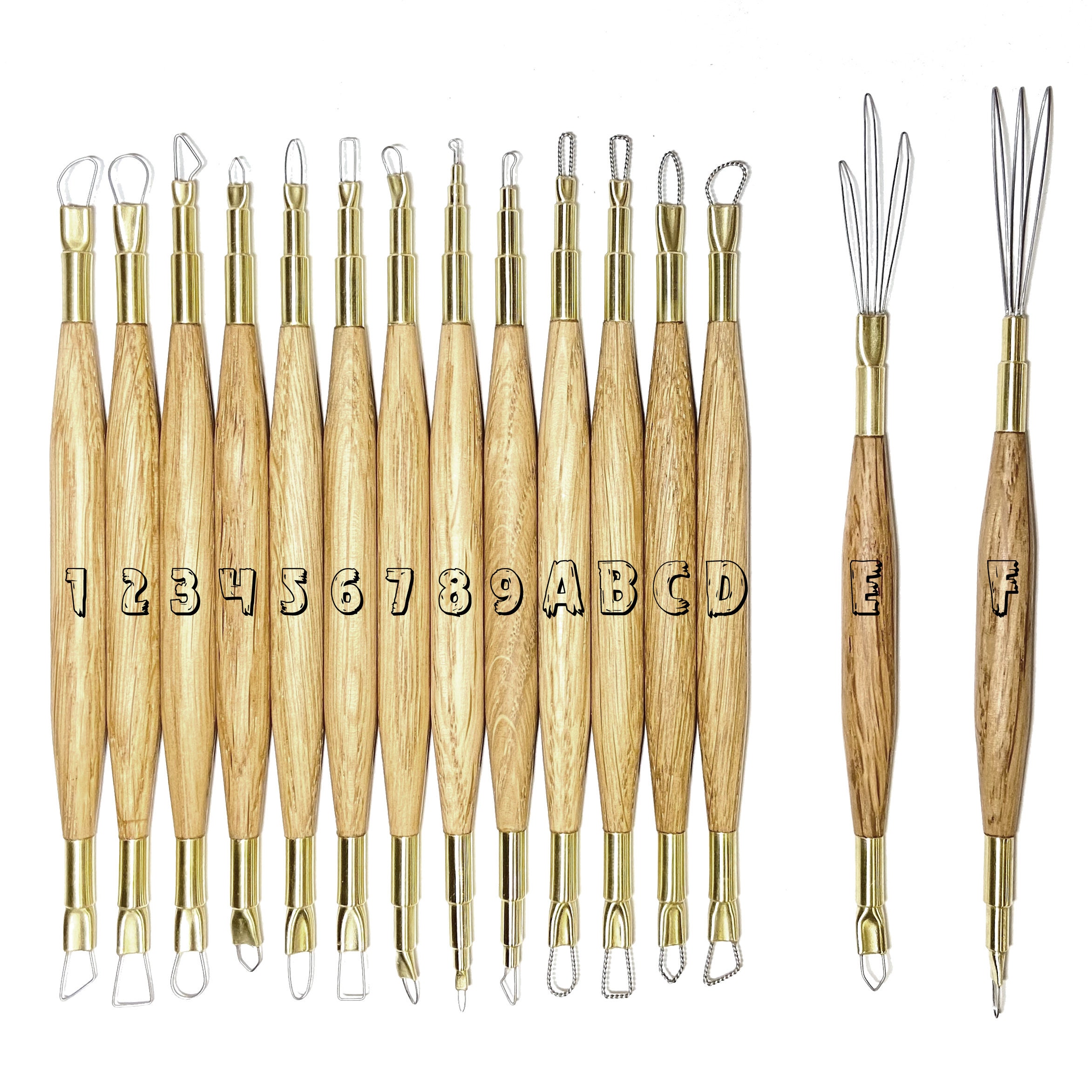 Old Monstrosity Shop Micro Clay Sculpting Tools 