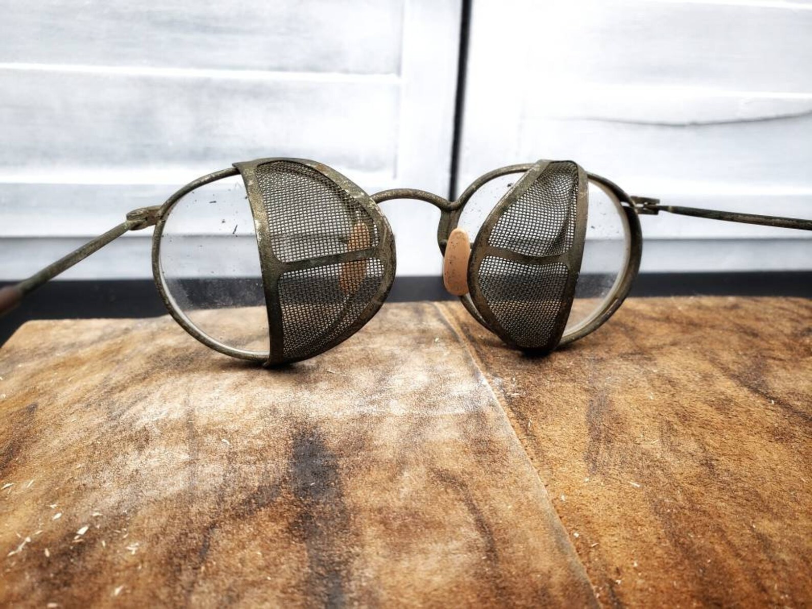 Vintage Safety Glasses with adjustable Metal Frames Etsy