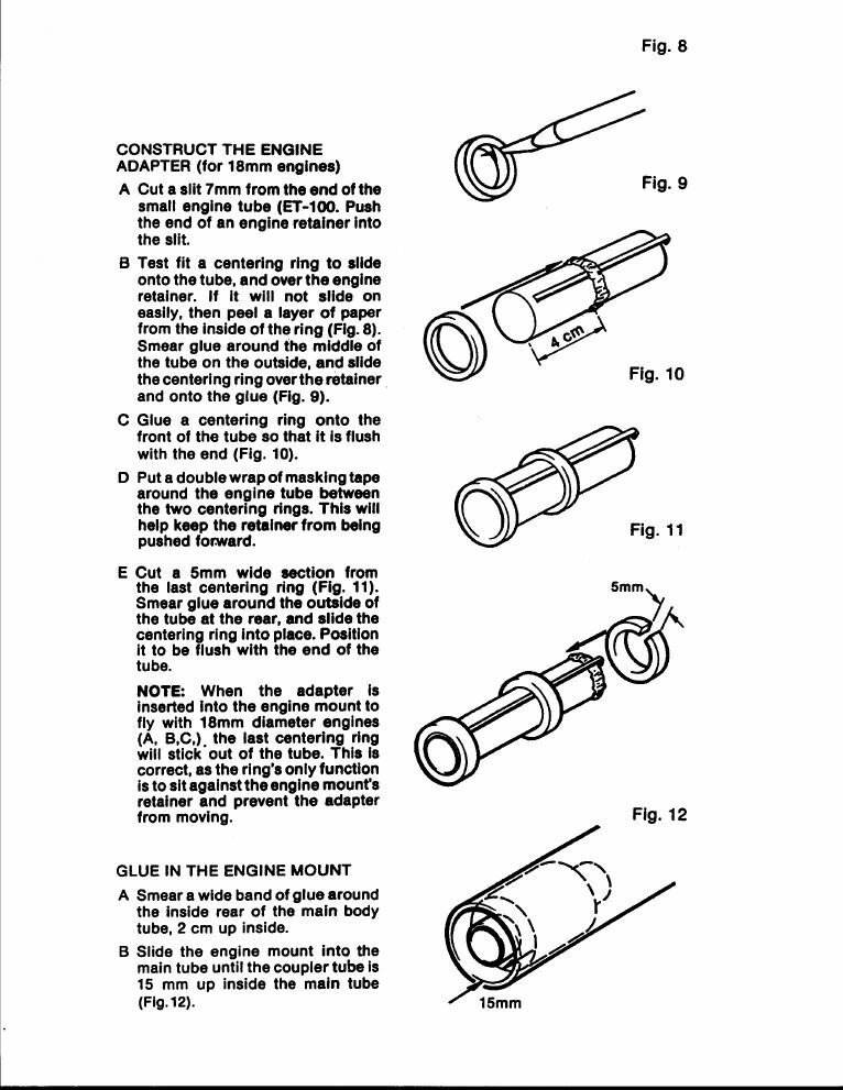 156 Model Rocket Plans PDF DIGITAL DOWNLOAD Centuri Fat Cat Etsy
