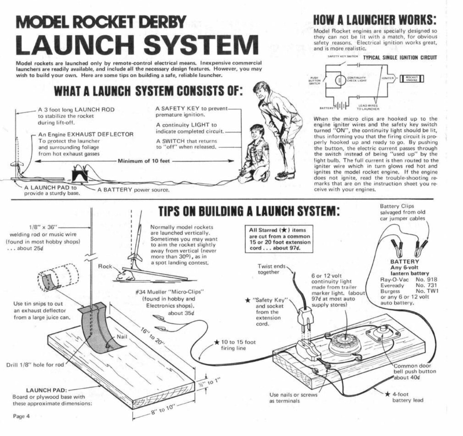 156 Model Rocket Plans PDF DIGITAL DOWNLOAD Centuri Fat Cat Etsy