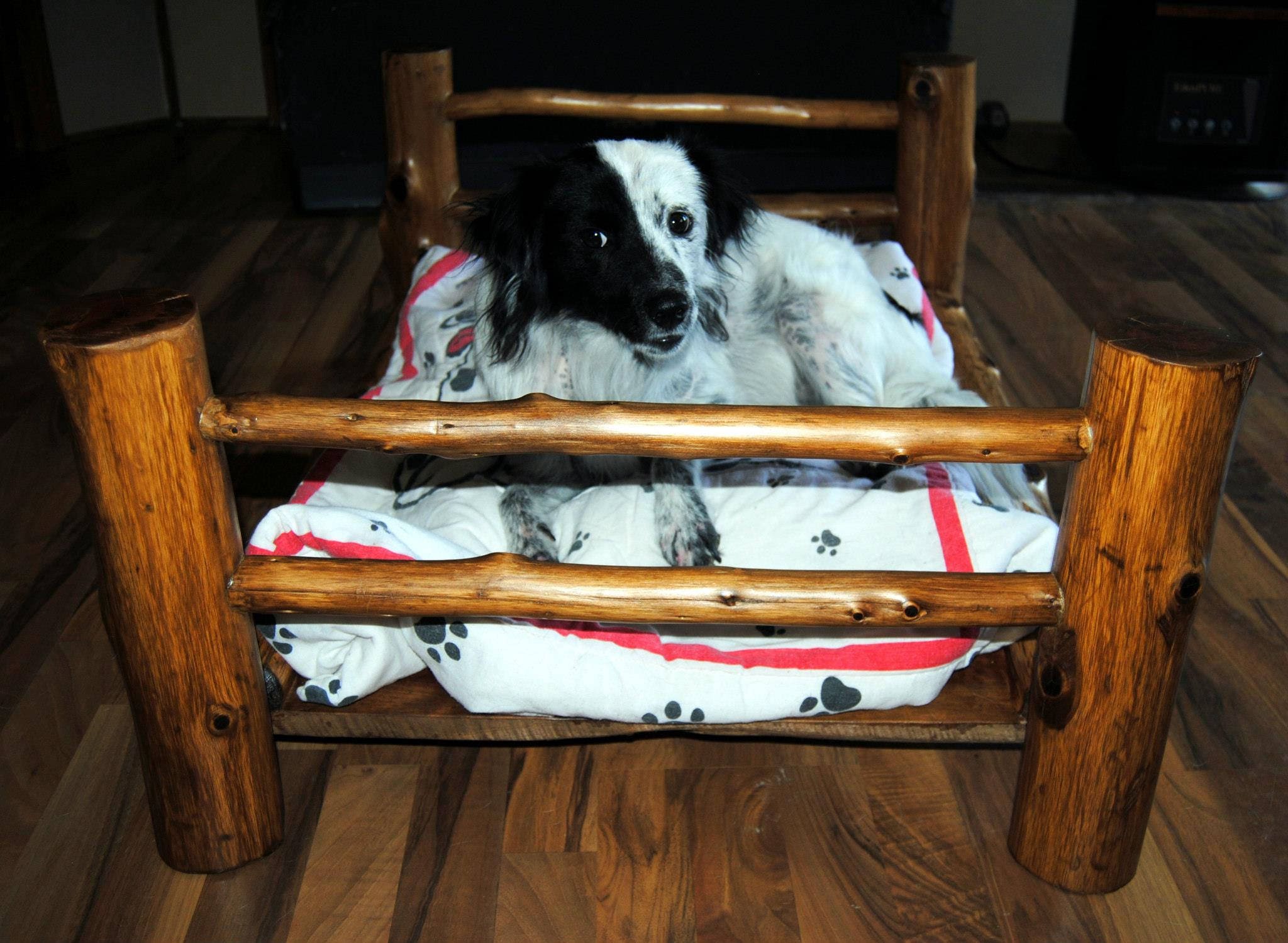 Log Dog Beds Etsy