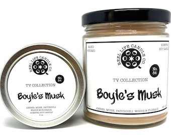 Brooklyn 99 Boyle Inspired Soy Candle, Wax Melts, or Fragrance Mist / Room & Linen Sprays
