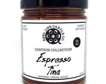 Bob's Burgers Espresso Tina Inspired Soy Candles, Wax Melts, Room & Linen Sprays