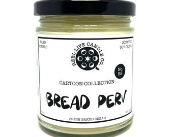 Bob's Burgers Bread Perv Inspired Soy Candles, Wax Melts, Room & Linen Sprays - Bob Belcher