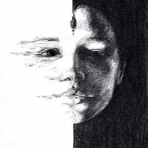 鉛筆原画「Fading」