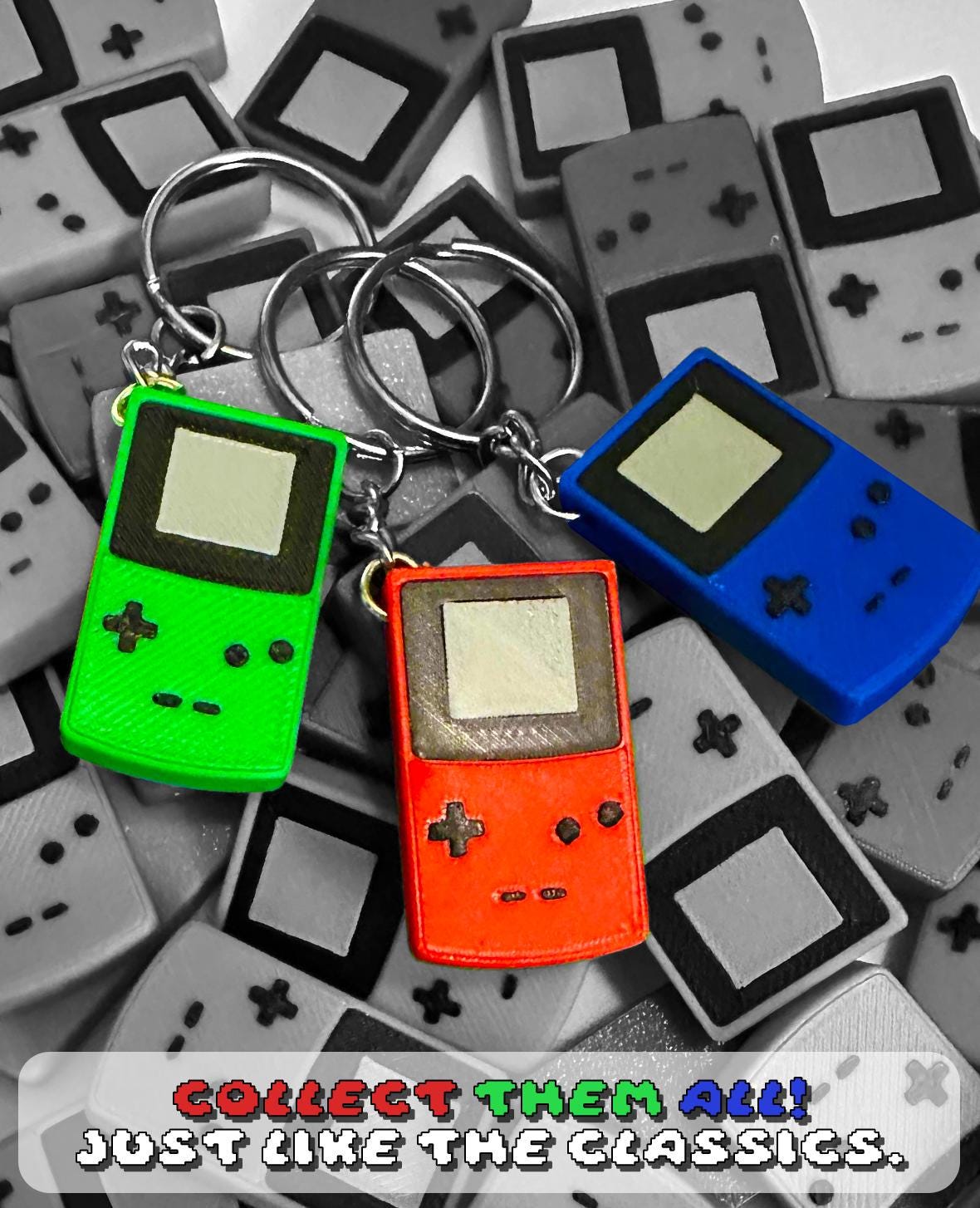 Gameboy keychain - Etsy 日本