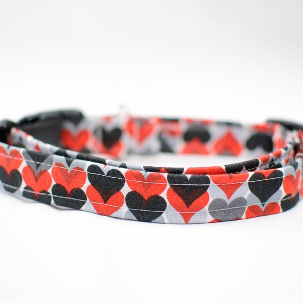 I woof you-Valentine pet collar, pet collar, girl dog collar, girl pet collar, boy dog collar, boy pet collar, gifts for valentines