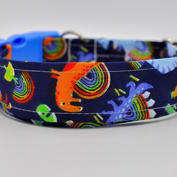 Dinosaursus-dinosaur dog collar, boy dog collar green dog collar, dino dog collar, boy dog collar, summer collar