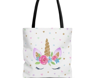 Unicorn Tote Bag, Unicorn Gifts, Bags For Girls, Kids Bags, Kids Tote, Gift For Her, Gift For Girl, Bag For Child, Unicorn Bag, Unicorn Tote