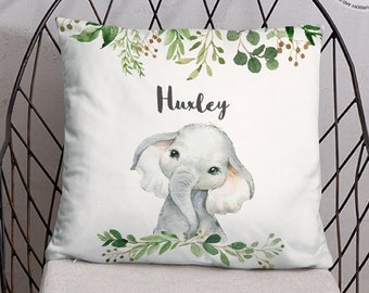 Newborn baby gift Elephant Pillow crochet nursery decor baby shower gift crocheted pillow bed pillow baby/'s room