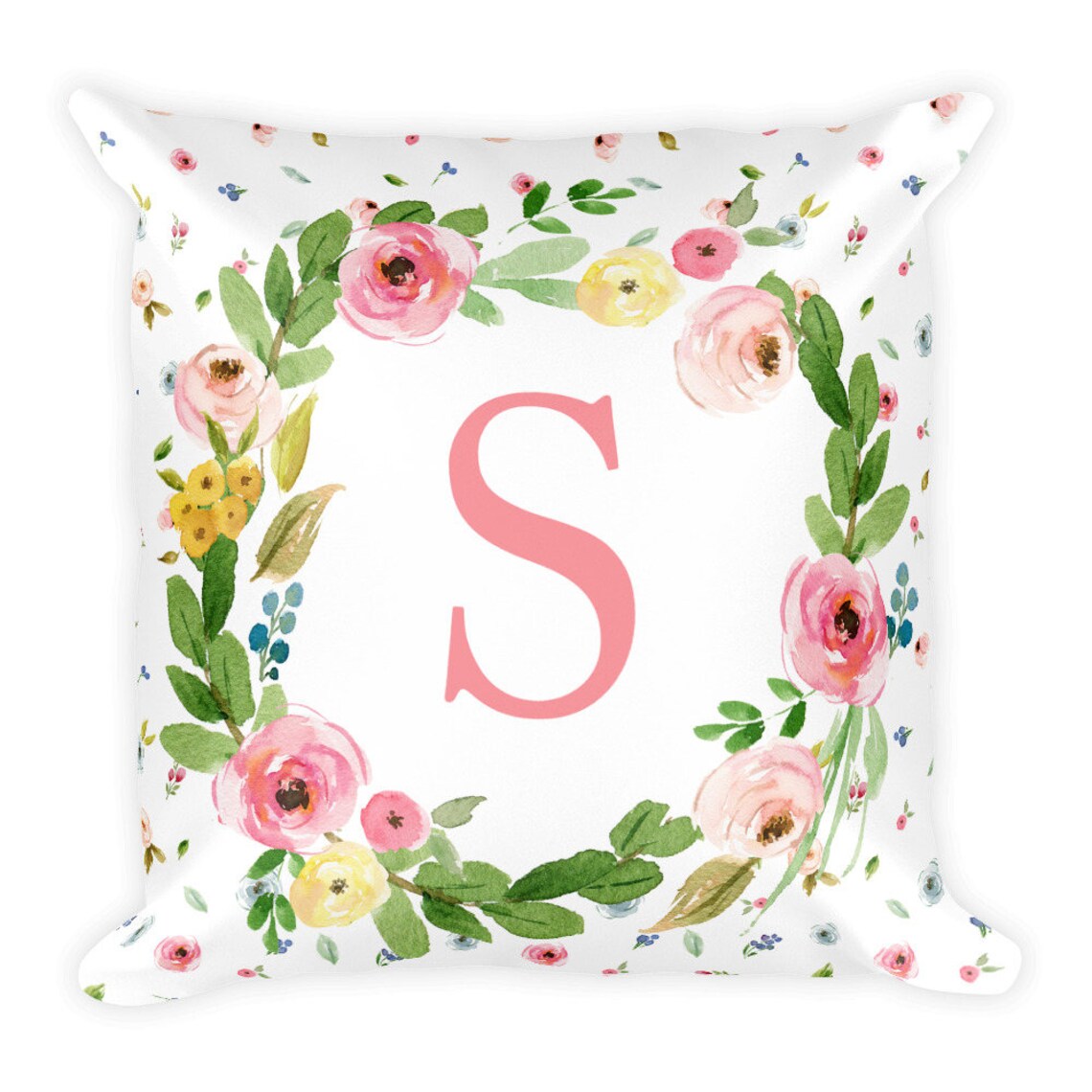 Personalized Initial Letter Pillow Pillow With Letter Etsy UK