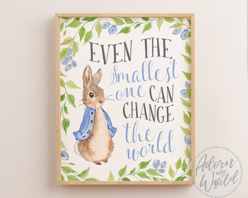 peter rabbit nursery prints nursery wall art nursery decor