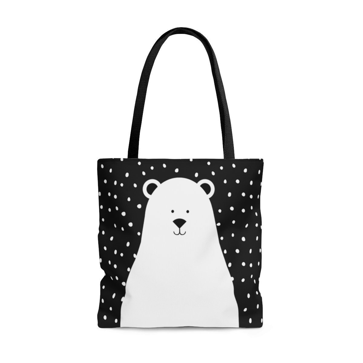 Polar Bear Tote Bag Polar Bear Bag Polar Bear Gift Shopping Etsy