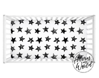 geometric crib sheets