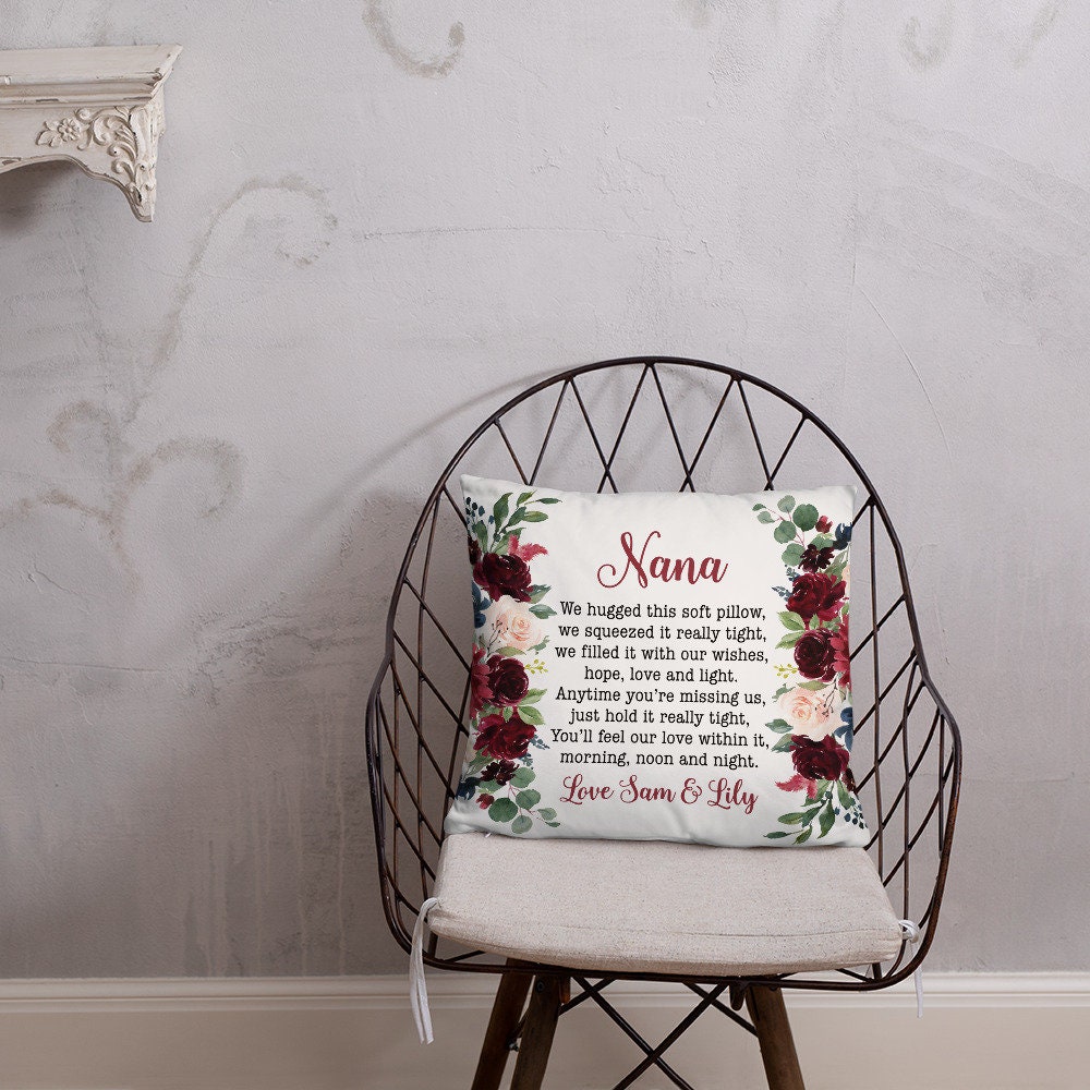 Personalized Gift for Nana Nana Christmas Gift Nana Throw Etsy