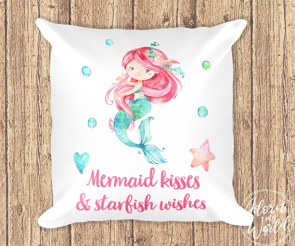 SMALL SQUARE CUSHION MERMAID MILLA