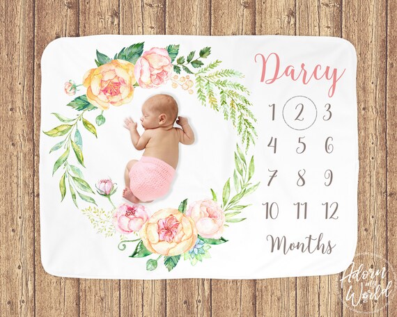 Buy buy online baby milestone blanket