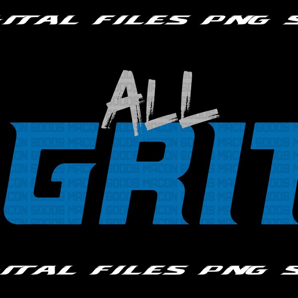 Detroit Grit SVG PNG Digitale Dateien zum Drucken und Schneiden