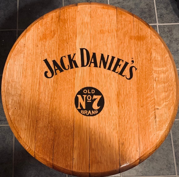 Jack Daniels Barrel Head Fully Finished Authentic Kentucky Etsy