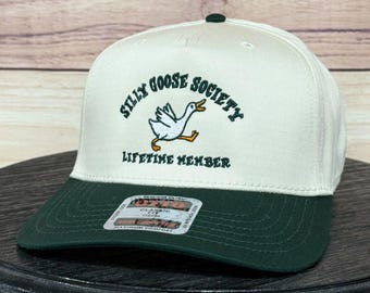 Silly Goose Society - Embroidered Trucker Hat - Funny Cap