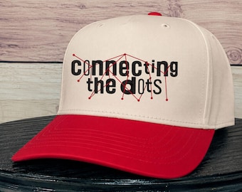 True Crime Hat - Connecting the Dots | Armchair Detective | Funny Conspiracy Theory | Cold Case Advocate | Embroidered Otto Baseball Hat