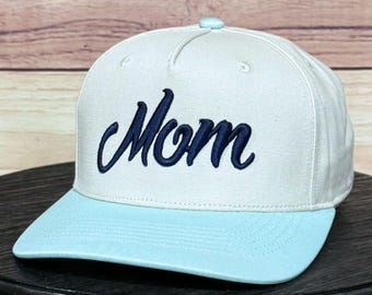 Mom 3D Puff Embroidery Trucker Hat, Funny Otto Cap, Mother's Day