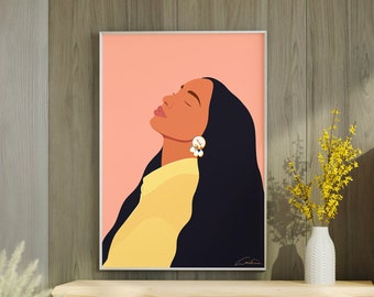 Forsythia Fantasy Digital Print