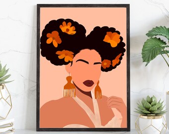 Cosmos Cashew Digital Print