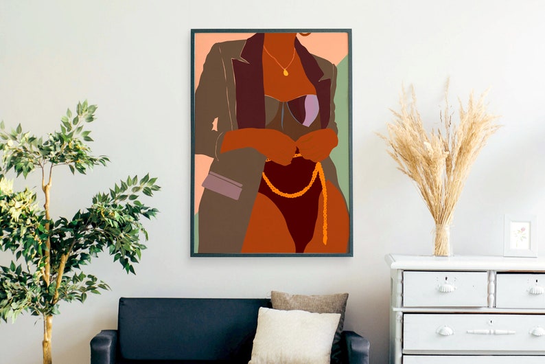 Woman Art Print