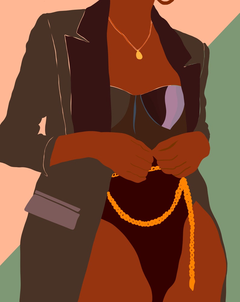 Woman Art Print