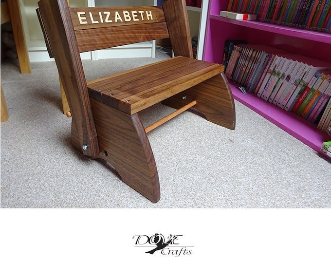 Step Stool With personalised inlay