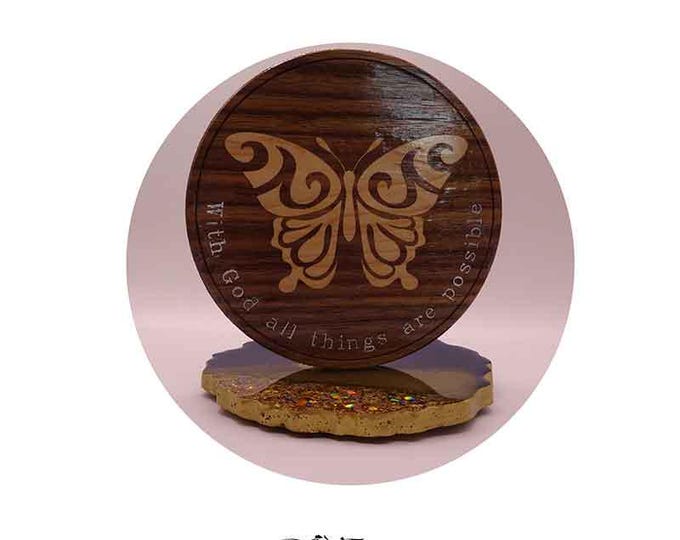 Dove Wooden Messages
