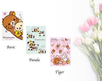 Rilakkuma, Korilakkuma, panda, tiger folder, cat file, portfolio, paper organizer, storage, cute stationery, school supply, office supply