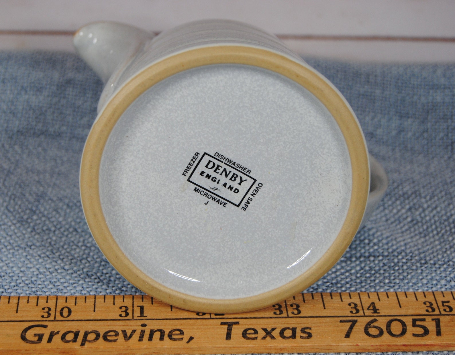 Denby England Creamer Stoneware Dishes Replacement Dishes Etsy