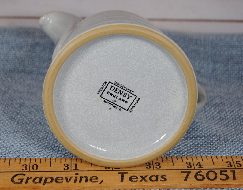 Denby England Creamer Stoneware Dishes Replacement Dishes Etsy