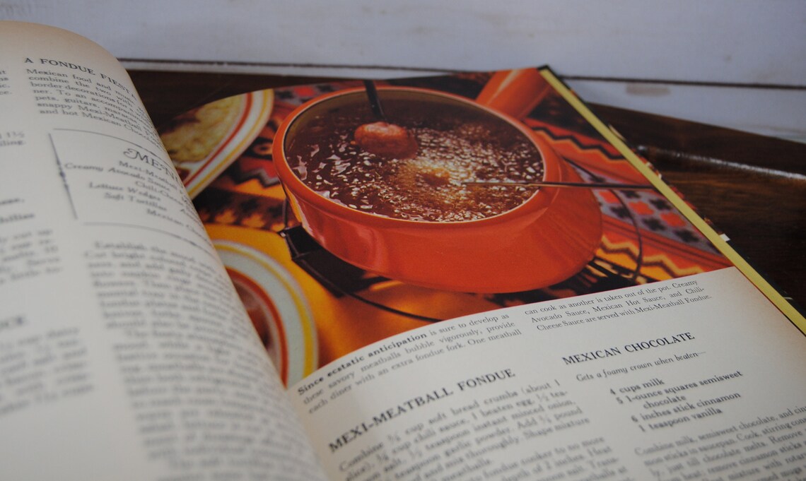 1970 Better Homes and Gardens Fondue and Tabletop Cooking Etsy