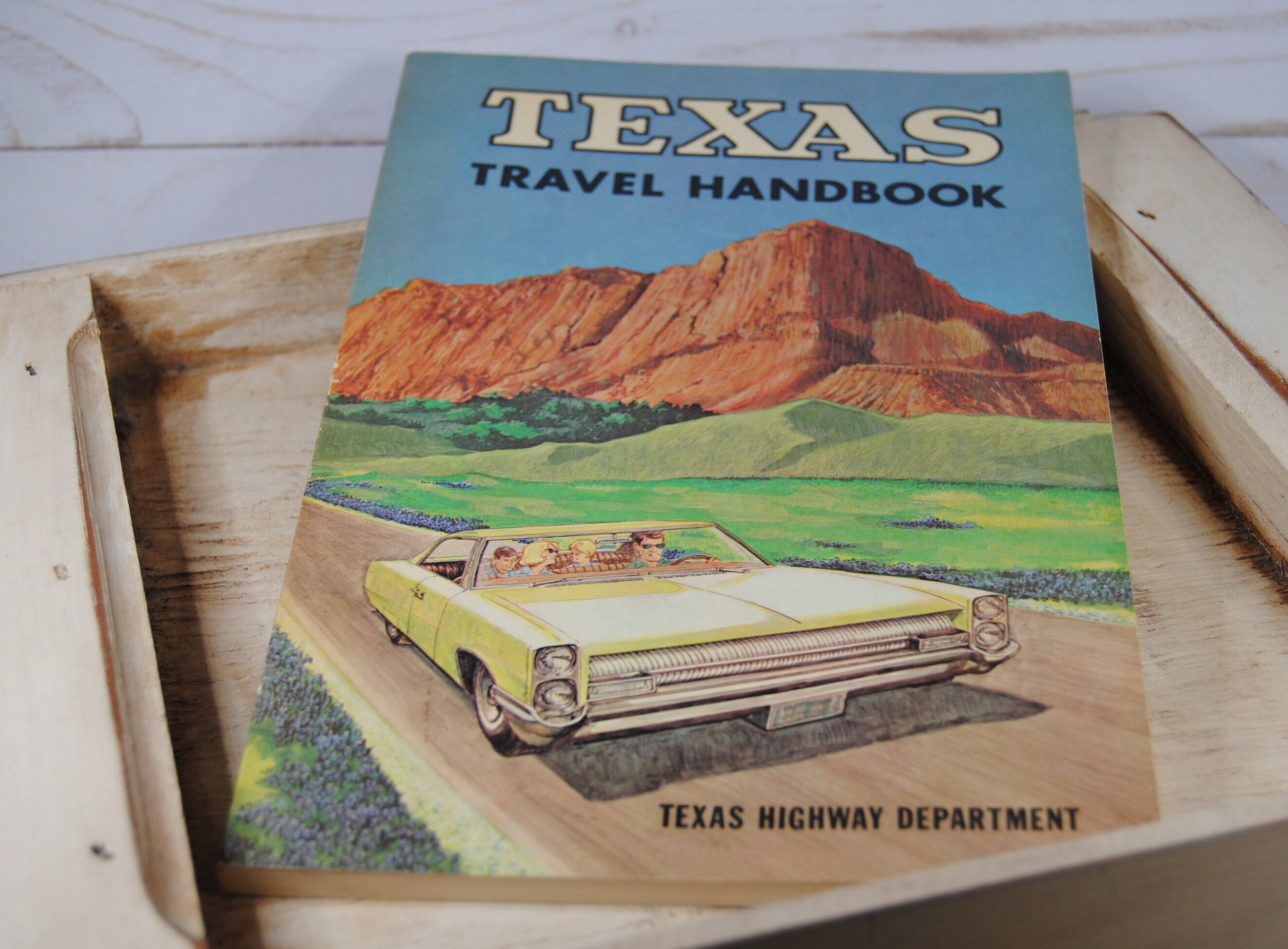 Texas Travel Handbook by Texas Highway Department From 1960s - Etsy