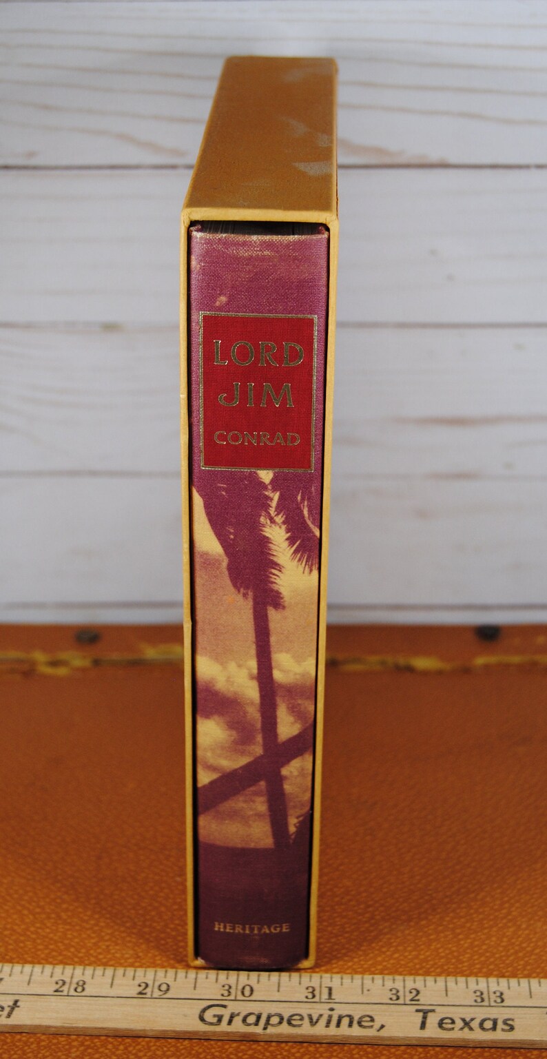 1977 Edition of Lord Jim by Joseph Conrad Vintage Hardback Etsy