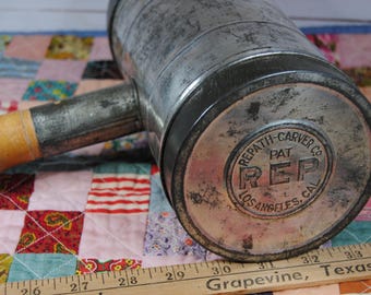 Vintage/Antique REP Repath-Carver double sided flour sifter - 1920s to 1950s kitchen decor