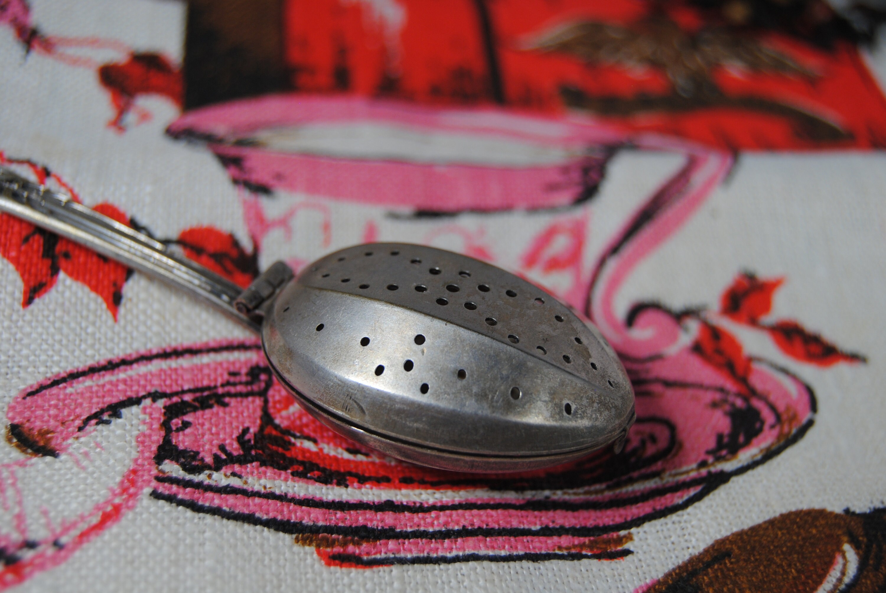 Caroline Silverplate Tea Strainer Spoon Vintage Tea Steeping Etsy