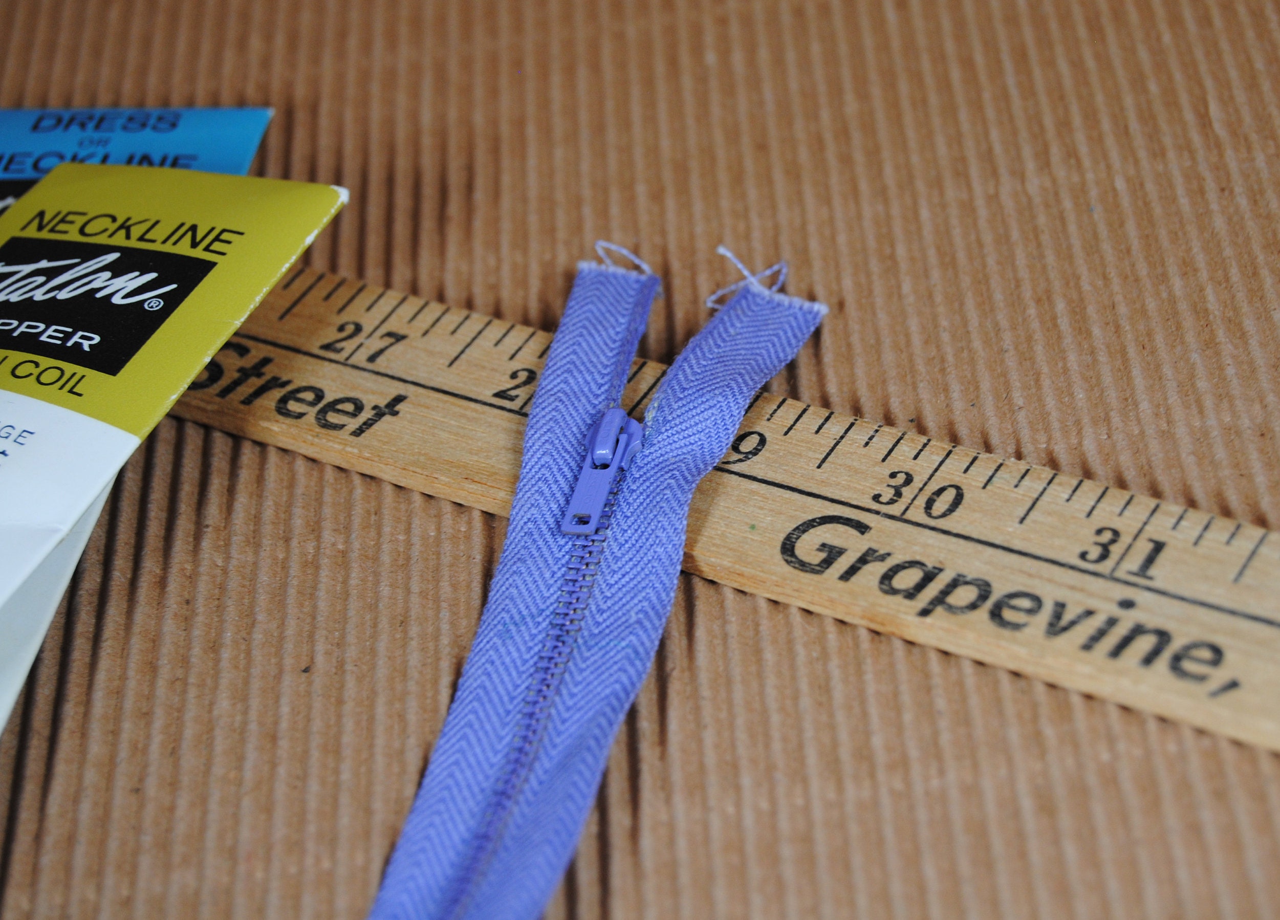 Assortment of vintage zippers New in package Zipper Etsy